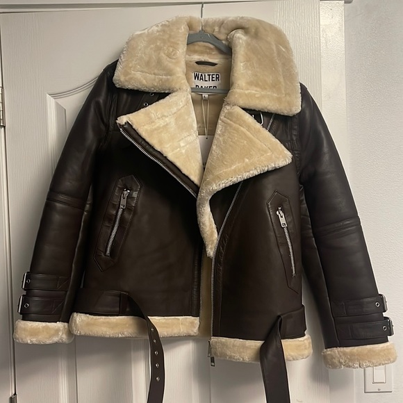Walter Baker Jackets & Coats Walter Baker Leather Jacket Poshmark